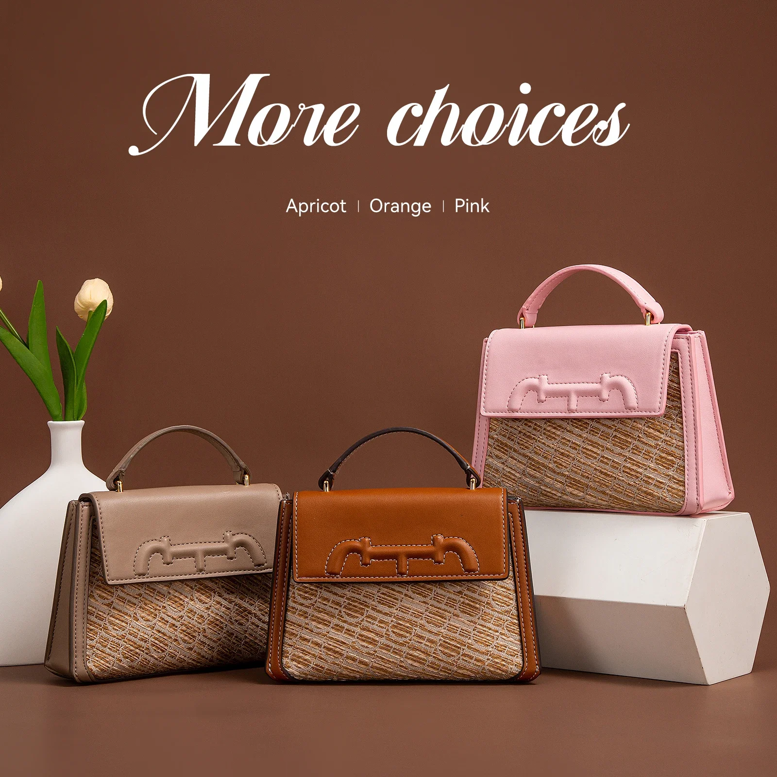 

Изысканно изготовленная модная женская новая сумка на плечо, минималистичный дизайн с цветными блоками, универсальная женская сумка