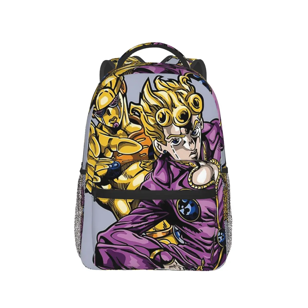 

Jojo's Bizarre Adventure Japan Anime Backpack Hot Sale Daypack Large Capacity Kid BookBag School Bag Shoulder Bags for Men Women