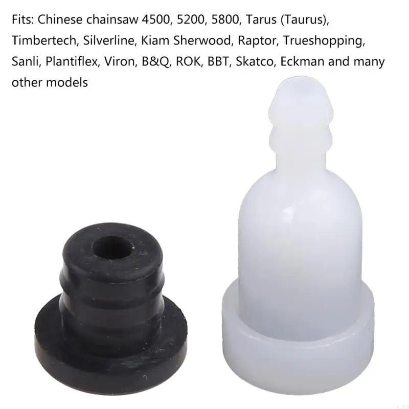 K3KD 3 Bộ nhiên liệu thực tế cho Băng hơi Băng hơi cho Chainaw 45CC 52CC 58CC 4500 5200 5800 Phần thay thế Phần