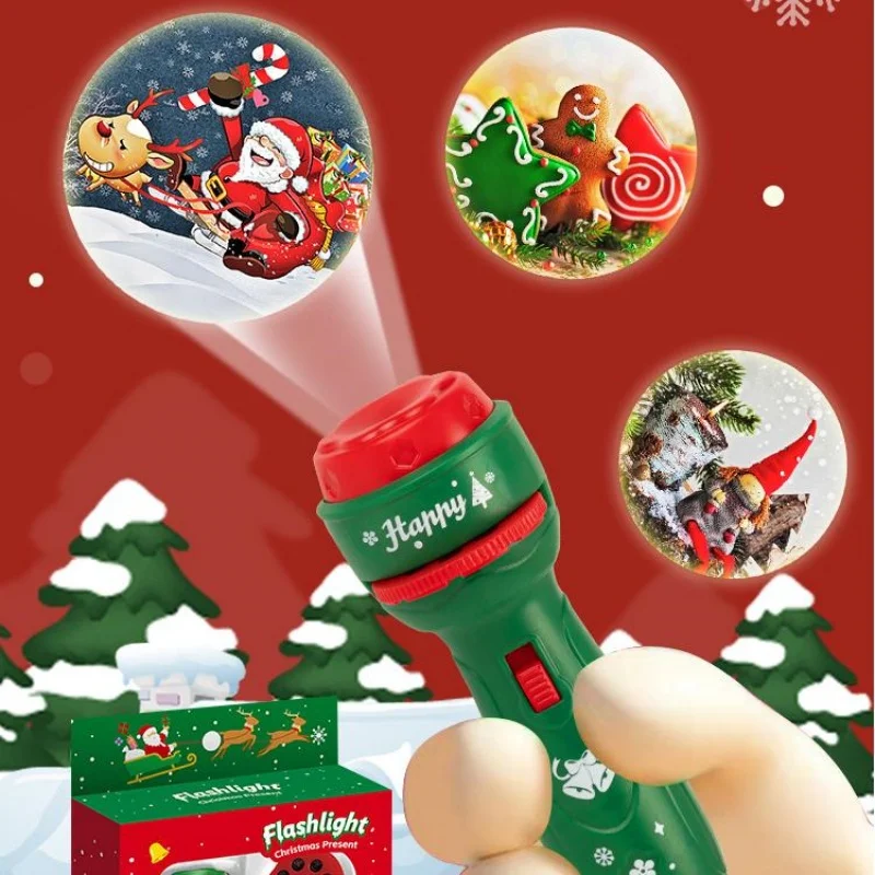 Educational Cartoon Projection Flashlight for Kids 5