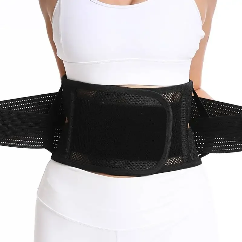 

Back Brace Breathable Lumbar Support Belt Adjustable Straps Back Belt Lower Back Waist Brace for Lower Back Relief Sciatica