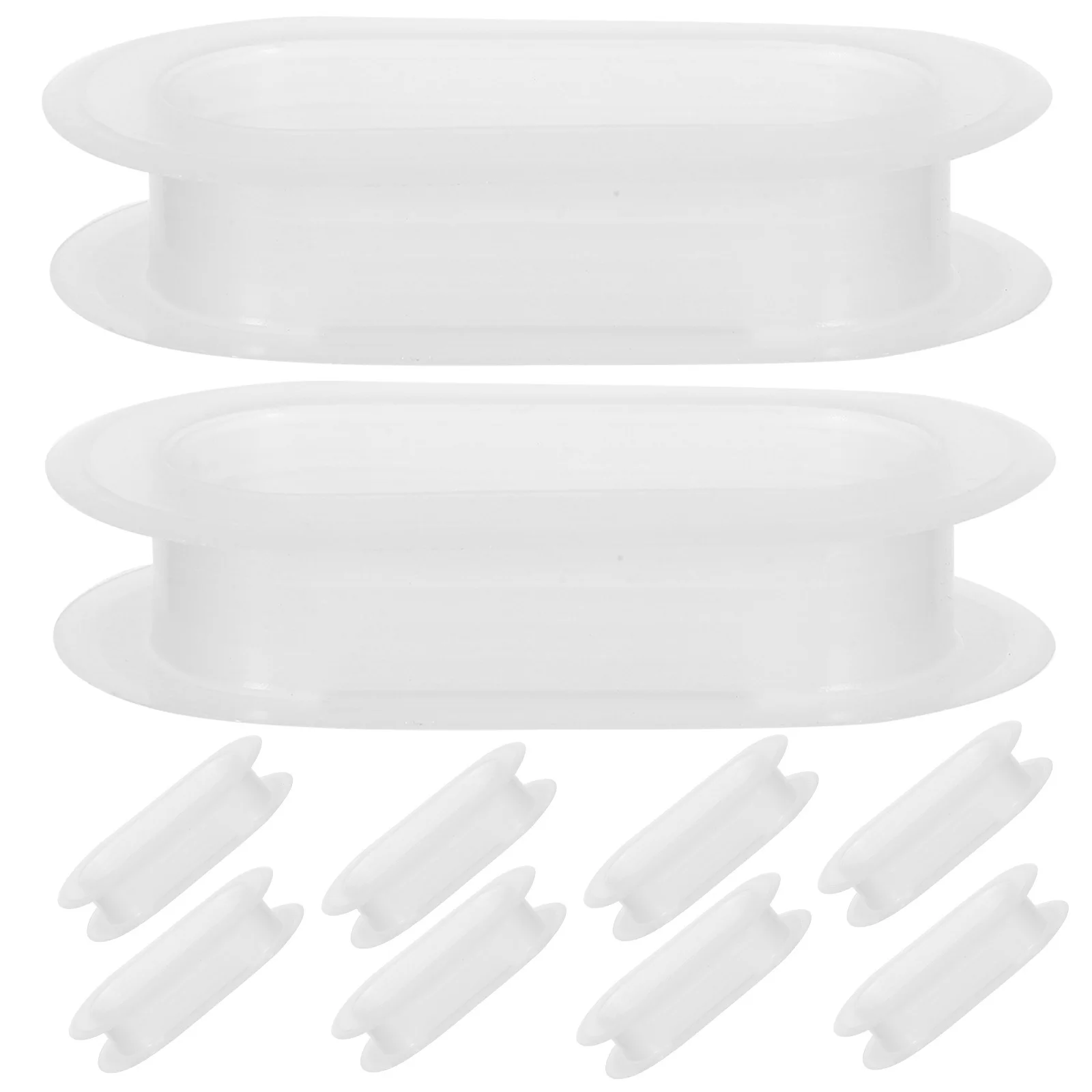 10Pcs Plastic Handles for Corrugated Cardboard Boxes Comfortable Grip Carrying Handles for Moving Shipping Box Carrying Handle