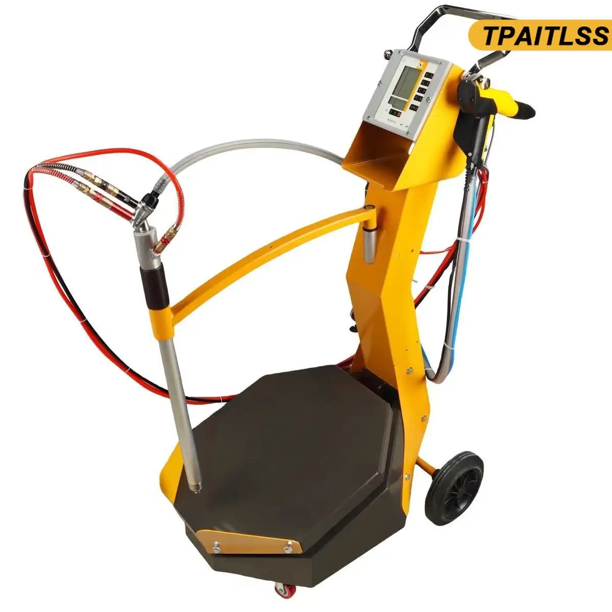 Quick Change Color Electrostatic Manual Spraying Equipment Vibrating Powder Coating Machine with Hopper