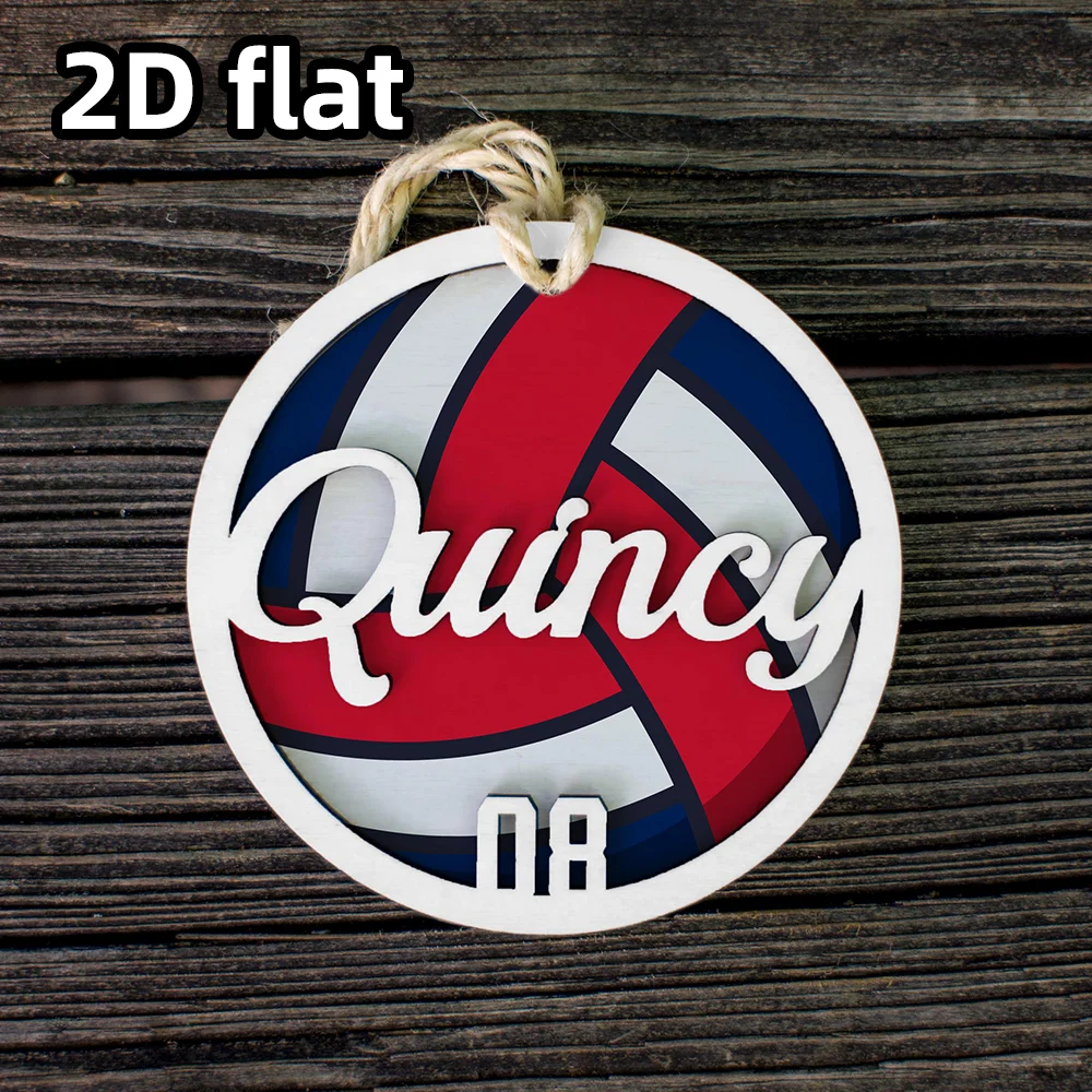 1 قطعة سلسلة المفاتيح الرياضية المتعددة المخصصة شخصية حلقة رئيسية البيسبول كرة القدم كرة السلة الكرة الطائرة هدية عنصر واحد