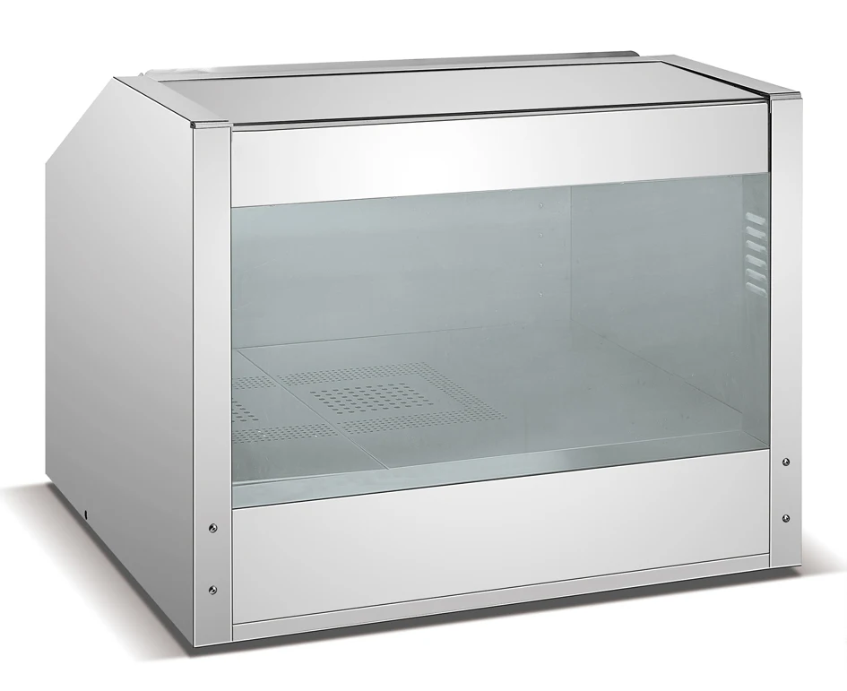 Коммерческий шкаф для изоляции попкорна из нержавеющей стали, подогреватель еды для закусок, дисплей для подогрева попкорна