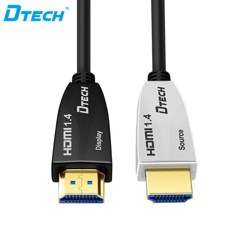 كابل ألياف DTECH 4k HDMI بطول 2 متر HDMI 1.4 لجهاز عرض HDTV #4