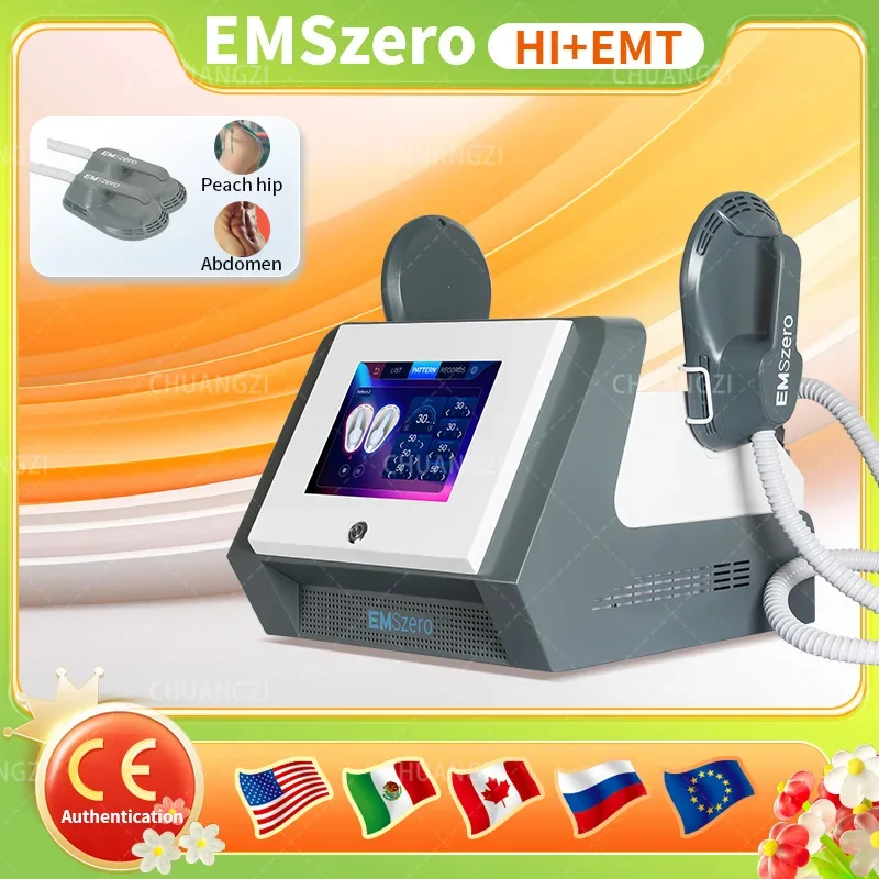 Emszero Machines 2024 Professional RF 6500w 200hz EMS 5 Handle Emszero Pro Body Sculpt Slimming Beauty Instrument