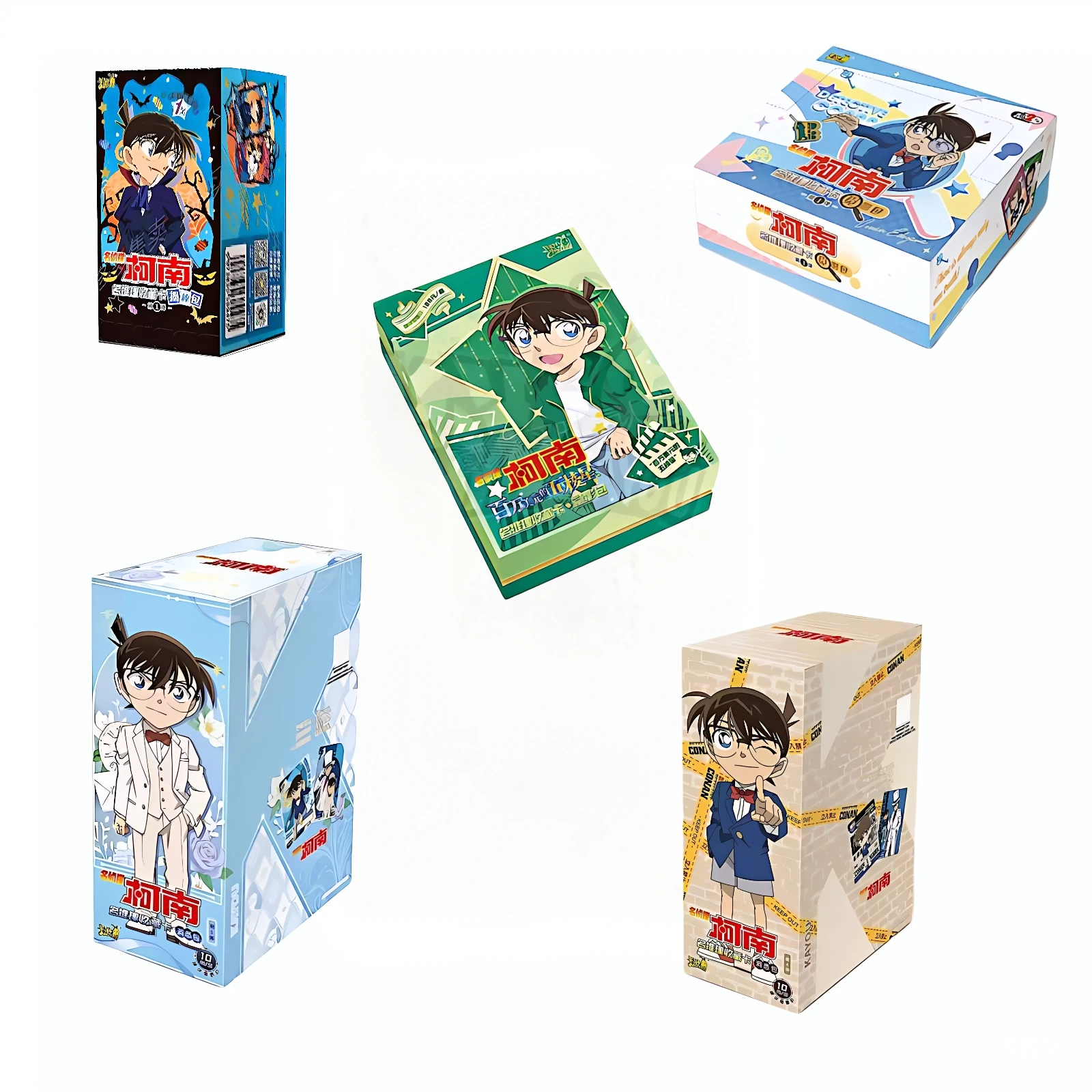 

Официальные карты KAYOU Detective Conan Truth Seeking Cards - Exploration Journey Премиум горячее тиснение Коллекционная серия аниме подарок
