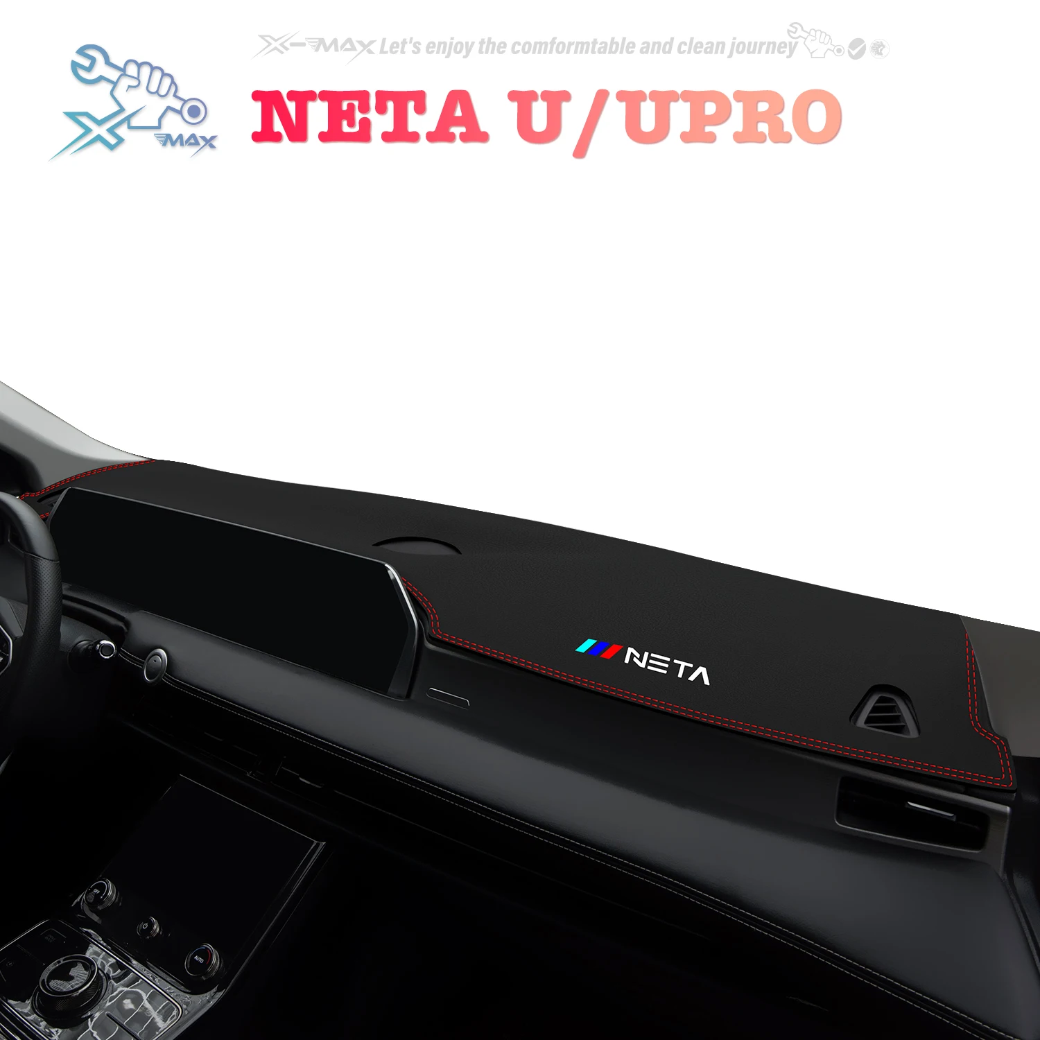 Left-hand Drive Car Dashboard Mat For NETA U/UPRO 2020-2024 Light Blocking Pad Center Console Dash Mat Sunshield protector