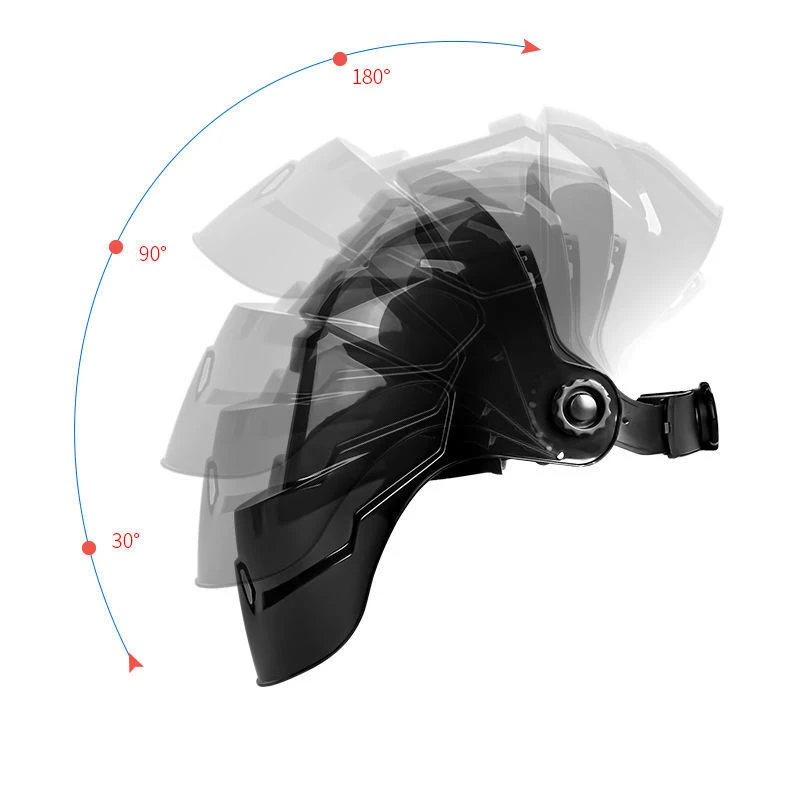 Automatic Welding Helmet Solar Powered Auto Darkening Hood with Adjustable Shade Range 4/9-13 for Mig Tig Arc Welder Mask