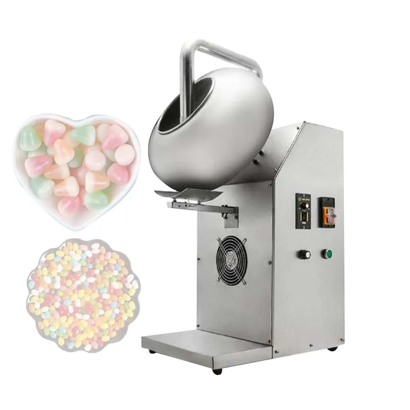 

Electric Peanut Sugar Coating Machine Stainless Steel Chocolate Coater Rounding Pills Film Coating Polishing Machine