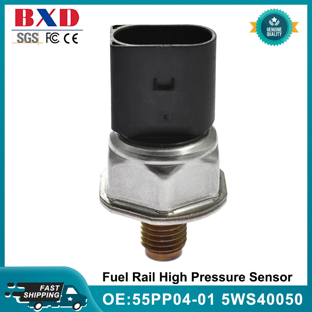 

OEM 55PP04-01 5WS40050 55PP0401 Датчик высокого давления в топливной рампе для LAND RANGE ROVER SPORT DISCOVERY
