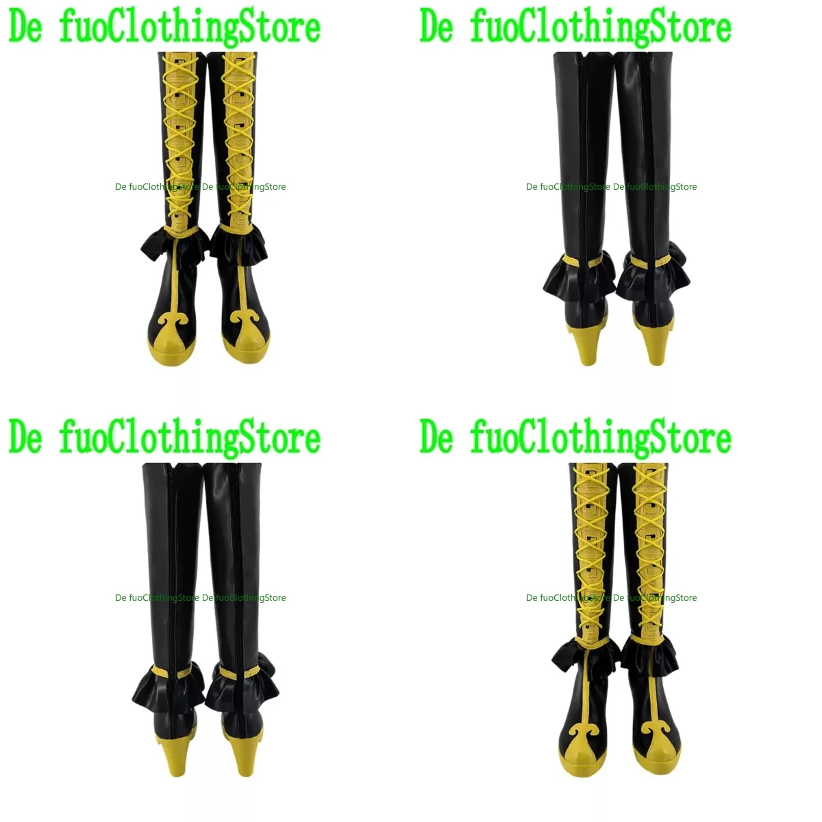 

Anime Qin Shi Huang Cosplay Shoes and Boots Customization Anime Carnival Halloween Party Costumes