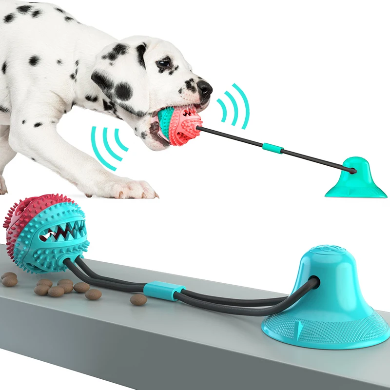 Large Dog Ball Toys Suction Cup 1