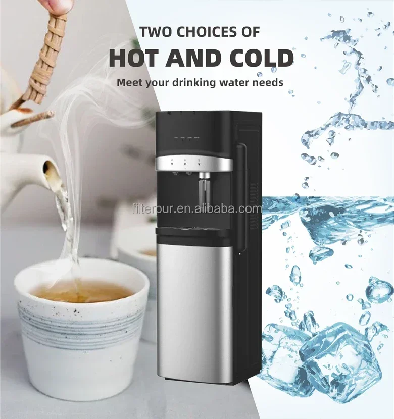 موزعات مياه ساخنة وباردة قائمة بذاتها مع ضاغط وصودا وصانع المياه الفوارة