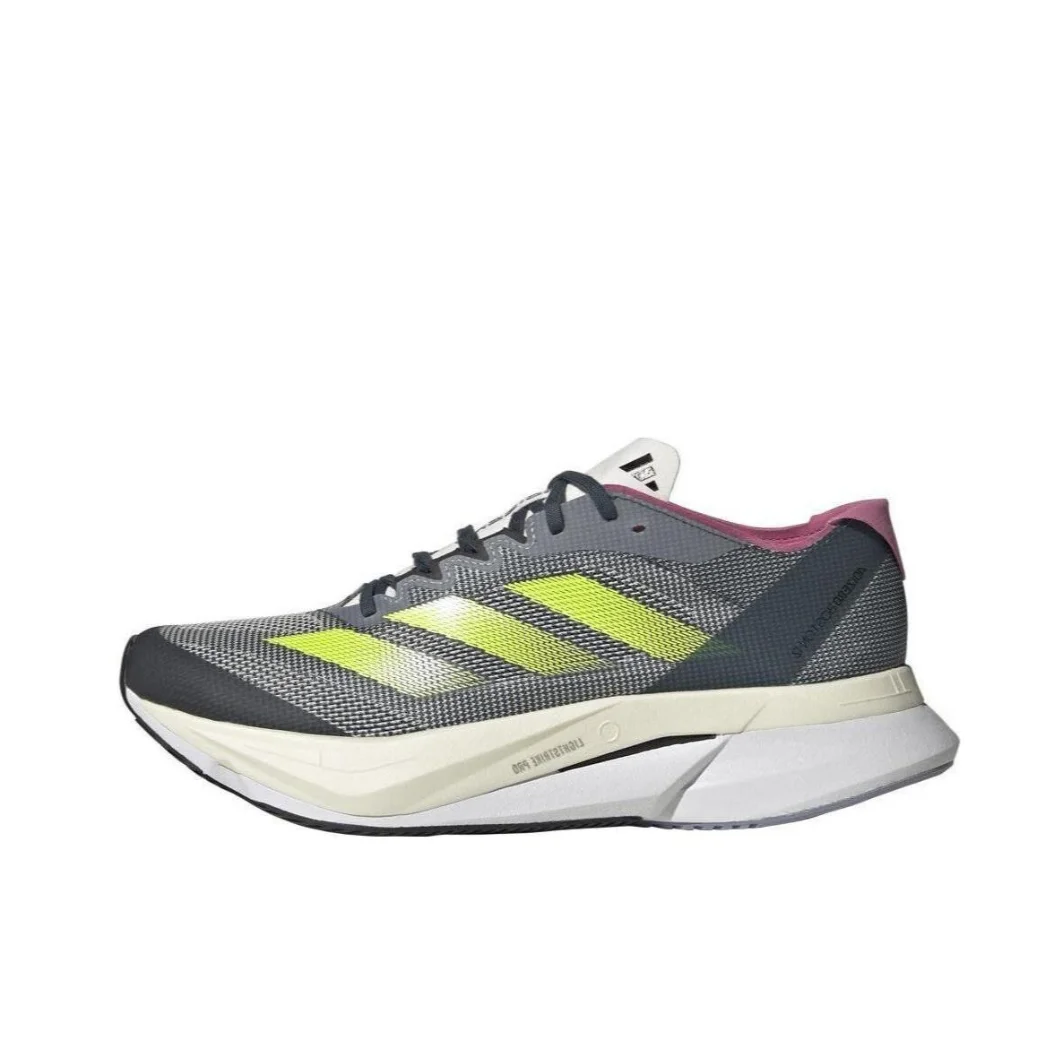 Adidas Adizero Boston 12 Men's Marathon Training Running Shoes Comfort and Breathability Sneaker