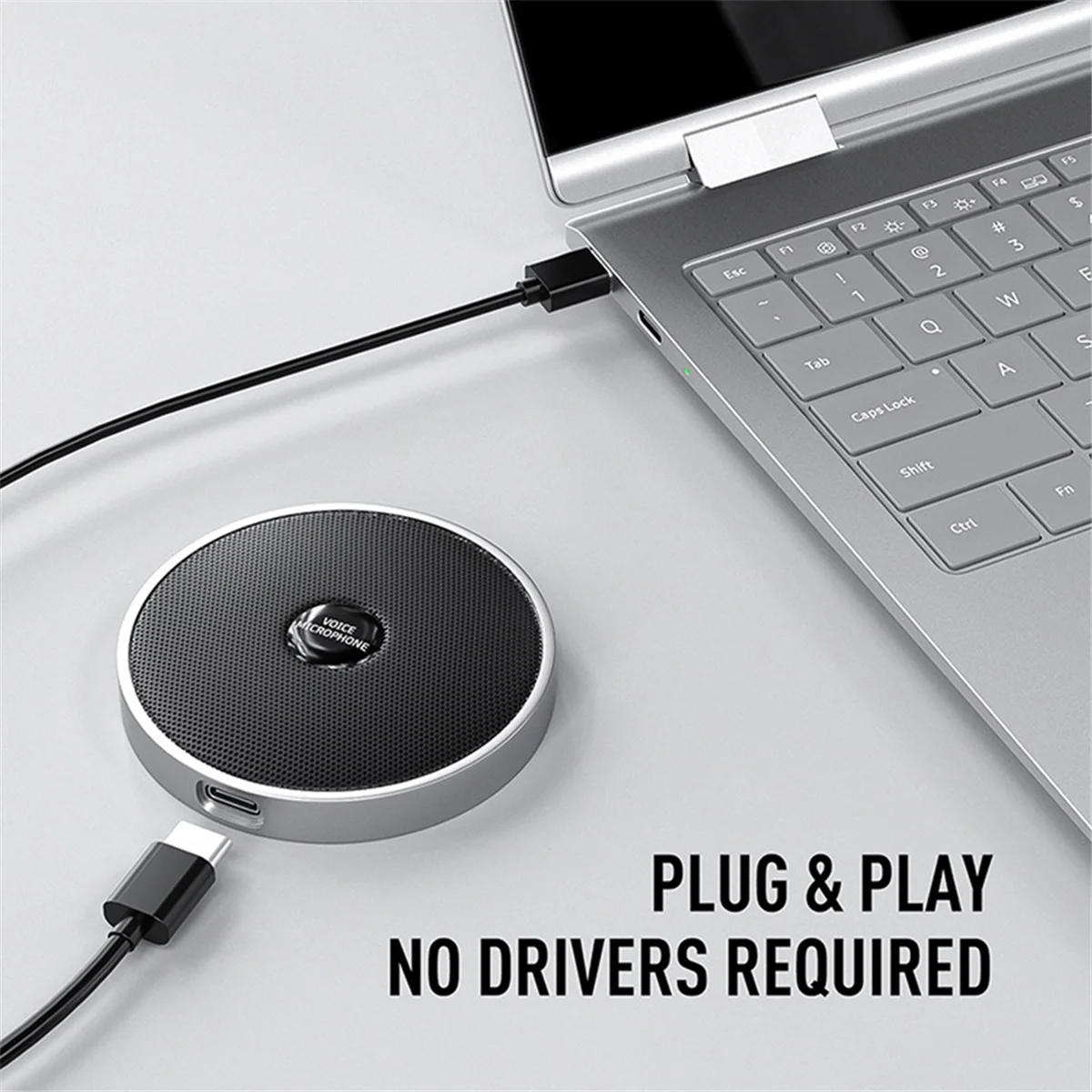 Микрофон для конференц-зала, USB-интерфейс, микрофон-конденсатор, настольный компьютер для конференц-чата, видеоконференции