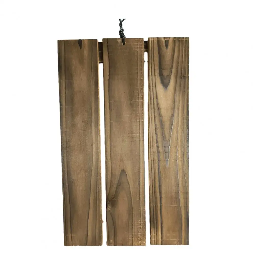 Epiphytic Plant Hanger Geometric Plant Hanger Staghorn Fern Hanger Board with Pre-drilled Holes Geometric Wooden Plant for Home