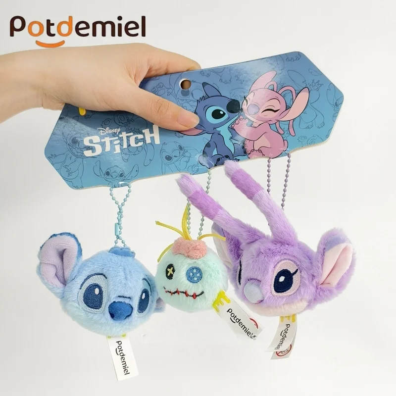 

Potdemiel Genuine Disney Lilo And Stitch Classic Anime Plush Keychains Small Pendants Blind Box Mystery Box Birthday Gift Toys