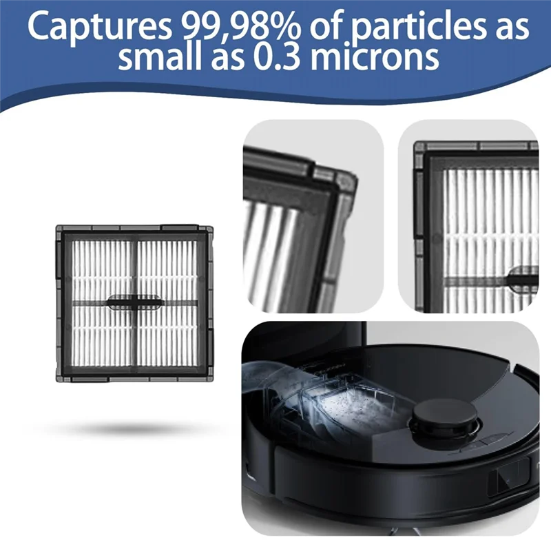 Replacement Accessories Kit For Roborock Q10 S5/Q10 S5+/Q10 X5/Q10 X5+ Robot Vacuum Cleaner Parts