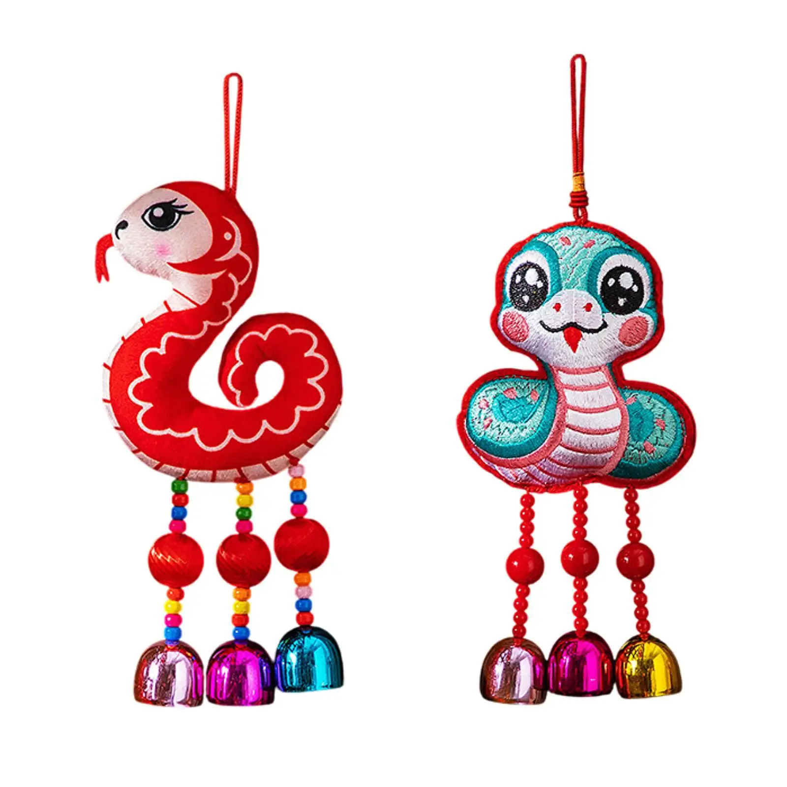 2025 Chinese Lunar New Year Ornament Traditional Spring Festival Hanging Pendant for Store Party Restaurant Festival Wall