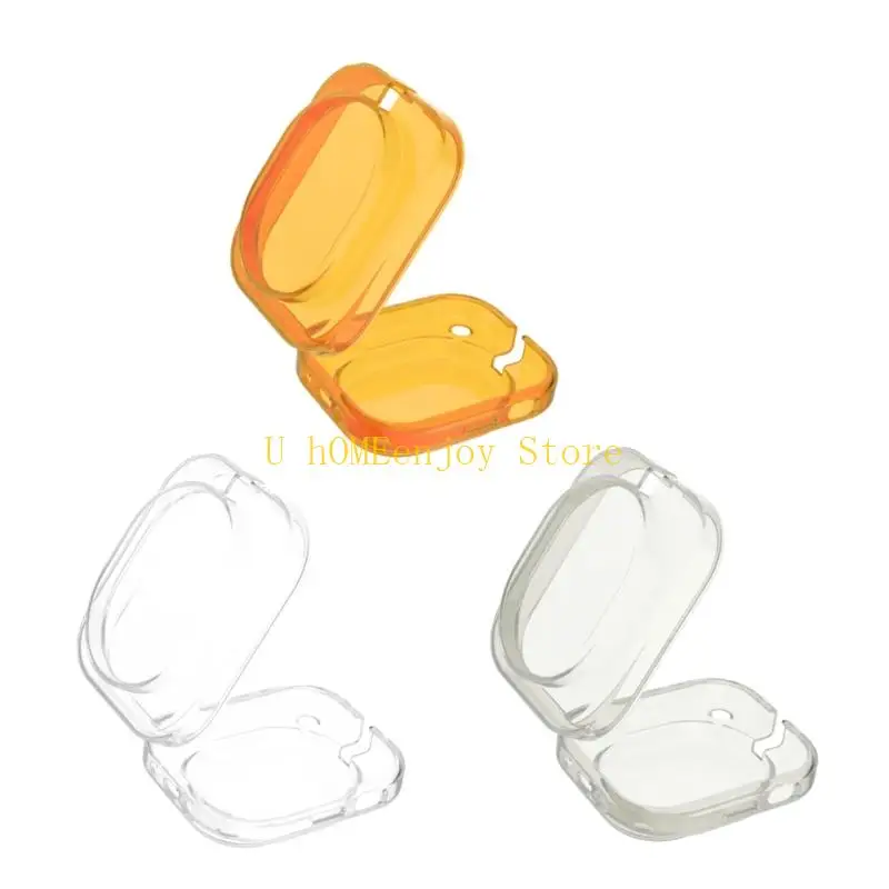 

B0KF Элегантный прозрачный защитный чехол для наушников(1) Чехол с противоскользящими поверхностями для повышения безопасности.