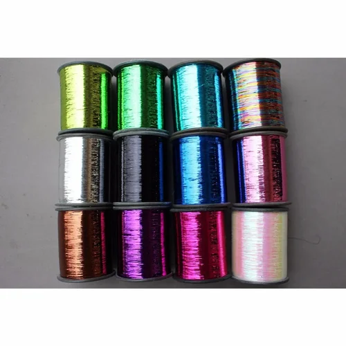 Imagen 2 del producto Tigofly 1 Rollo de 16 Colores de Hilo de Lentejuelas Flashabou Plano, Materiales para Atar Moscas, Ancho 1/92 Pulgadas