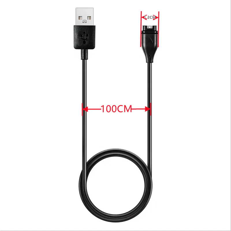 Fast Charger for Garmin Series Replacement Charging Cable Cord Plus a Black Silicone Charger Port Protector Anti Dust Plug