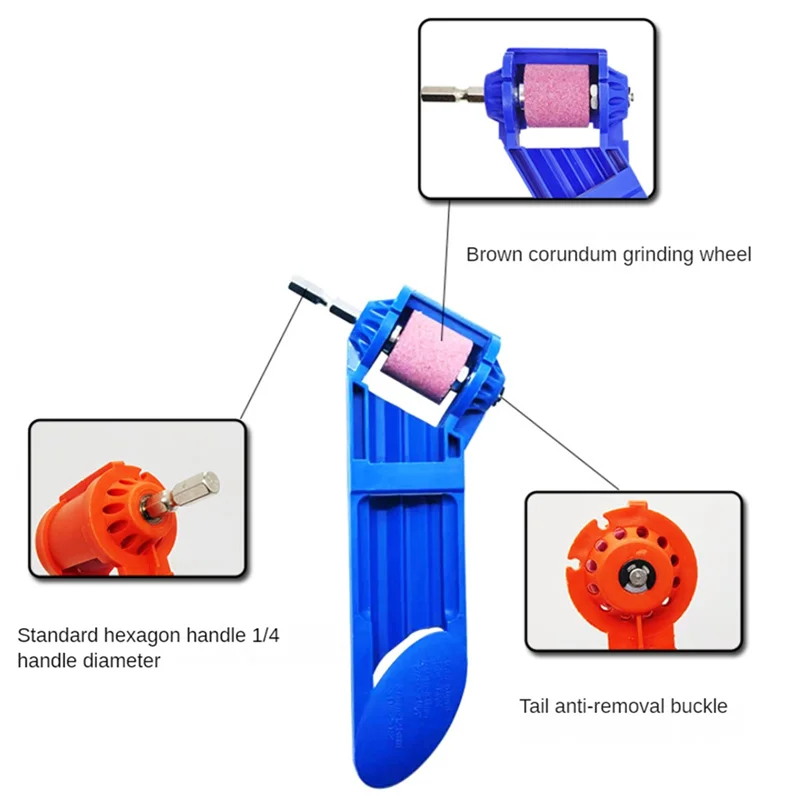 BAAG-3Set 드릴 비트 세트 샤프너 비트 도구 도구 및 가제트 드릴 비트 샤프너 드릴 비트 도구 액세서리 부품 -B