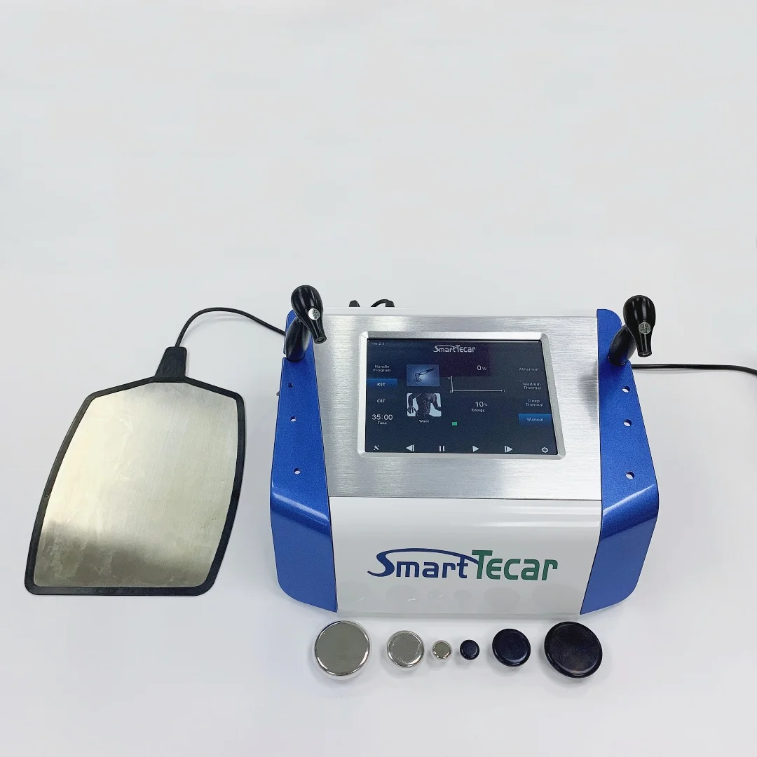 Health Care 448KHz Smart Tecar Physical Therapy Diathermy Physiotherapy Machine With CET RET Handles