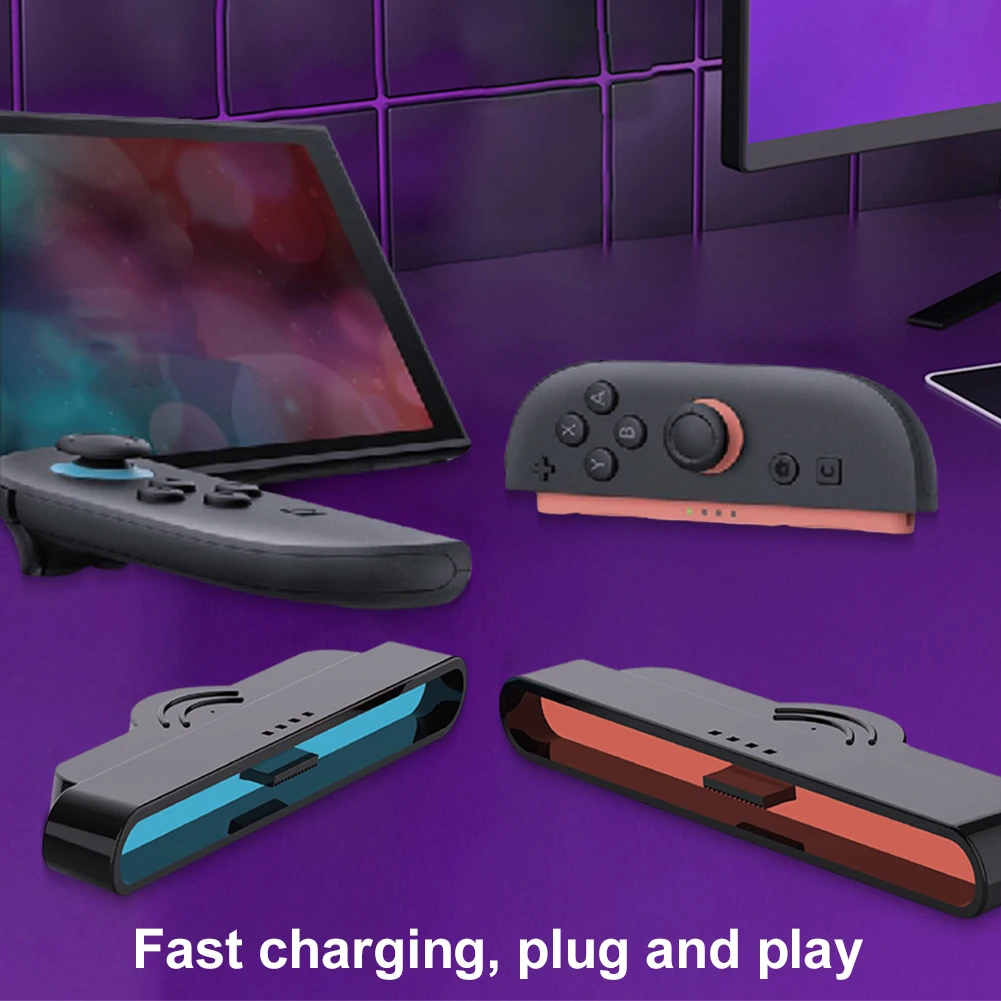 Charging Cable 2 in 1 Portable Charger Cable Controller Charger for Nintendo Switch2 Joy-Con Controllers