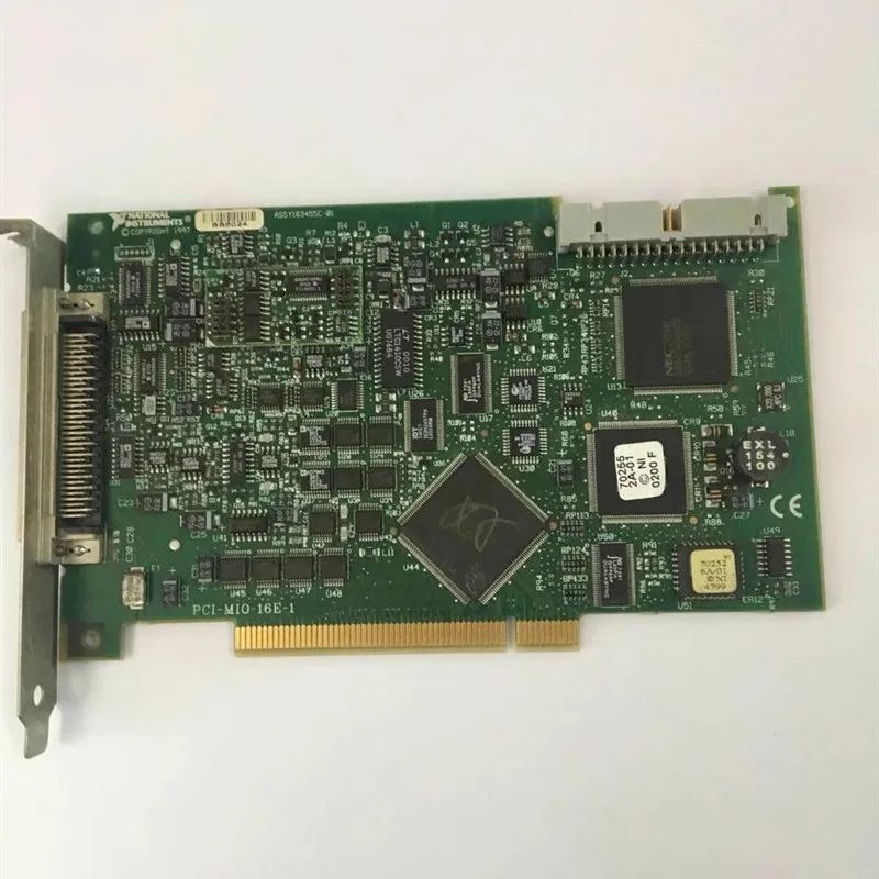 American NI PCI-MIO-16E-1 Multi-function Acquisition Card NI PCI-6070E Data Collection Card