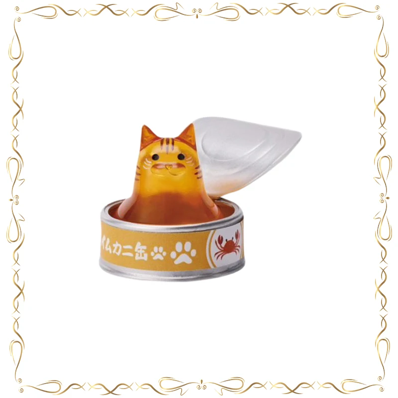 Cat Tin Can Modeling Gashapon Collection Desktop Ornament Keepsake Holiday Gifts Action Figure Model Toys