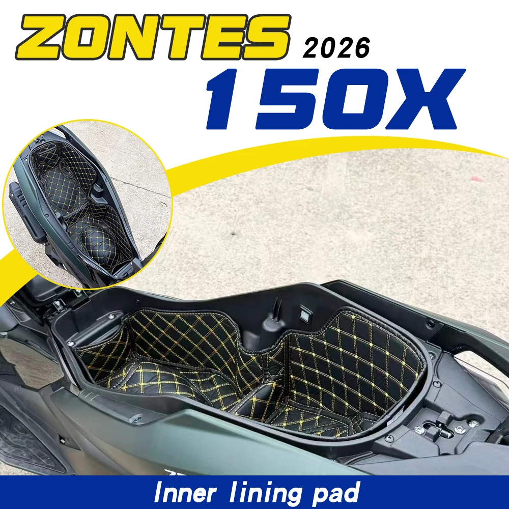 

ZONTES 150X faux leather bucket seat liner, padding, anti-friction pad, bucket seat rear storage box mat, accessories