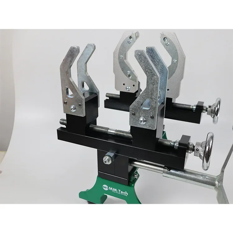 آلة دمج المقبس المحمولة 63-125 مللي متر Pe/pp/pvdf/pb الأنابيب البلاستيكية أنبوب لحام 2 المشبك #6