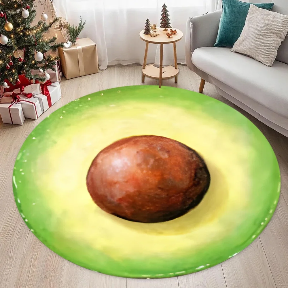 Vibrant Orange Slice Bath Mat Rug - Soft Sponge Bathroom Floor Mat for Modern Home Decor