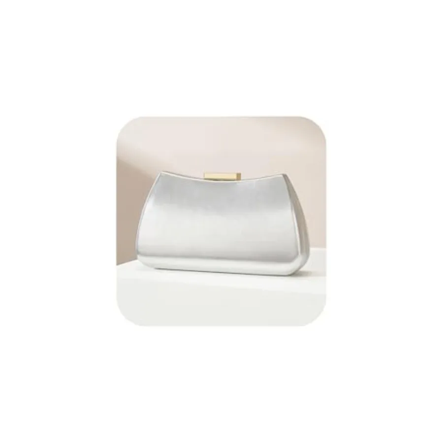 CHUNLI Dressy Clutch Purses for Women Formal PU Leather Bags Evening Clutch Handbag for Weddings Proms and Parties