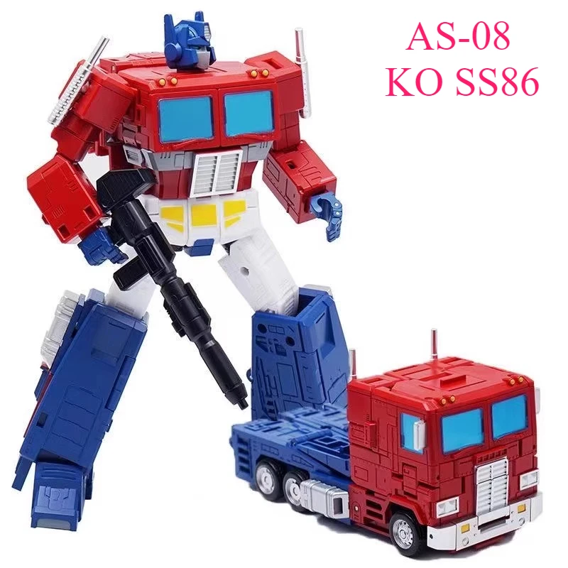 

In Stock！AS TOYS Transformation AS-08 AS08 KO SS86 OP Prime AS-09 AS09 Upgrade kit Action Figure Robot Toy