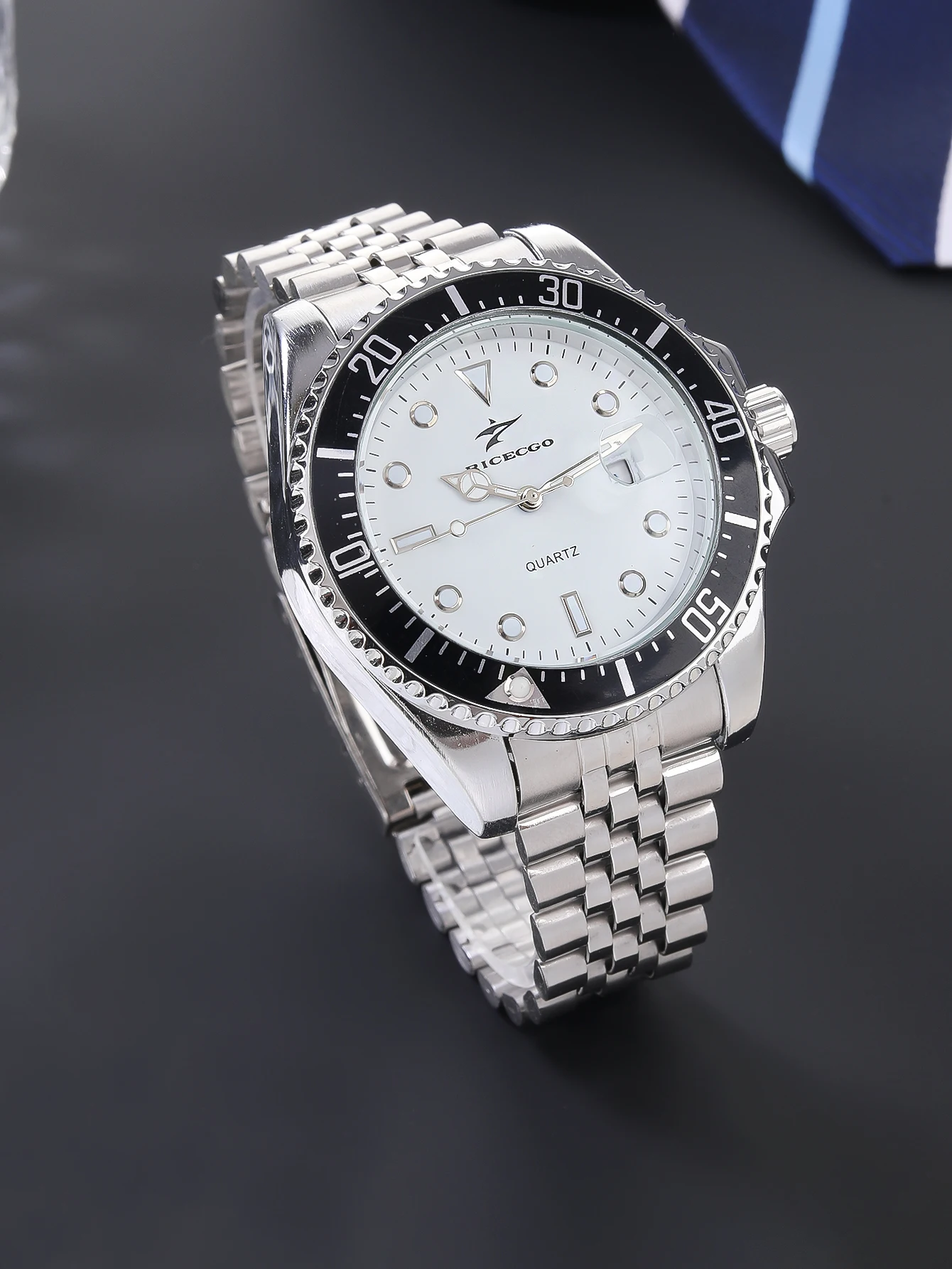 Ricecgo ファッショナブルなメンズクォーツ時計、ステン - Rolex Watch Datejust のレビューと価格