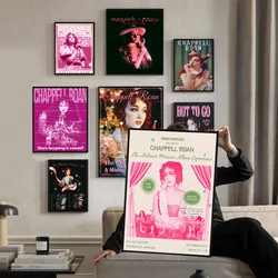 Singer Chappell Roan Movie Sticky Posters Vintage Room Bar Cafe Decor Nordic Home Decor