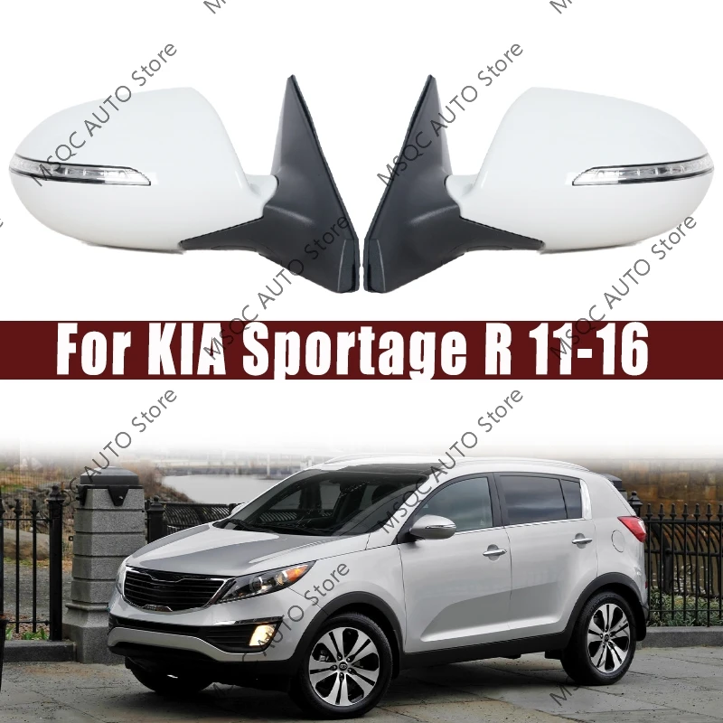 Voor Kia Sportage R 2011 2012 2013 2014 2015 2016 Auto-Accessoires Buiten Achteruitkijkspiegel Zij Achteruitkijkspiegel Montage 5/7/9pin