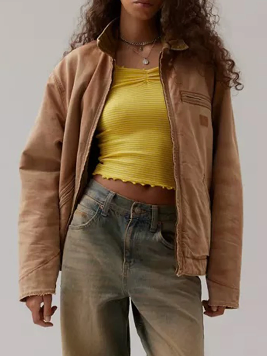 Camisetas cortas con hombros descubiertos para mujer, camisetas de verano con estampado de rayas y cuello barco, manga corta