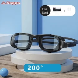 Kapaa Adult Myopia profession elle wasserdichte verstellbare Silikon Schwimm brille Anti-Fog UV-Schutz Strand brille Surf brille