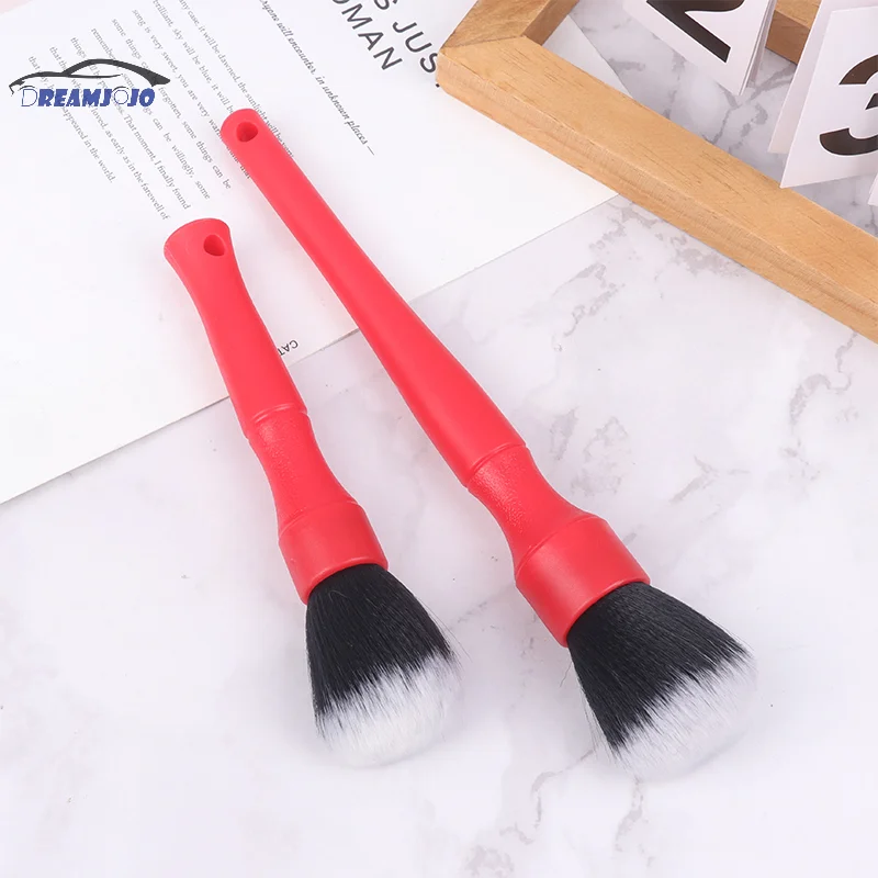 1Pc Ultra-Soft Detailing Brush Soft Auto Interior Detail Brush With Synthetic Bristle Car Dash Duster Brush Cleaning Brush