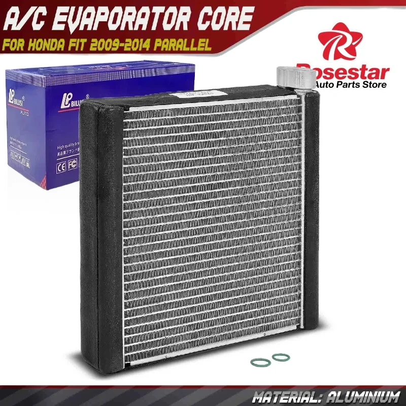 

A/C Evaporator Core for Honda Fit 2009 2010 2011 2012 2013 2014 1.5L EV939834PFC, 64070, 80211TF0G01, 80211TX9003 80211-TF0-G01