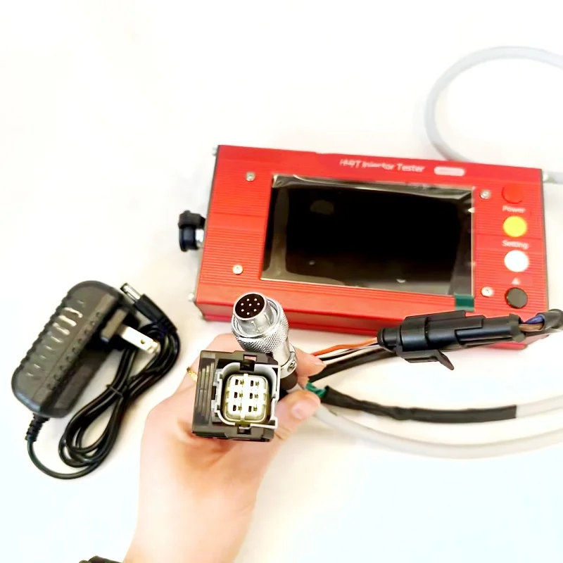 Portable IART02 Injector Tester for Denso 6-Pin Smart Injectors Testing Voltage Inductance Resistance Temperature Pressure