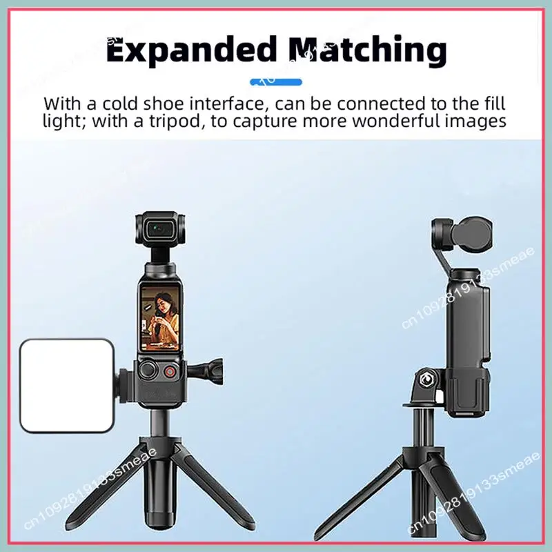 N94R For DJI OSMO Pocket 3 Extend Frame Camera Mounting Expansion Bracket Adapter Action Camera Replacement