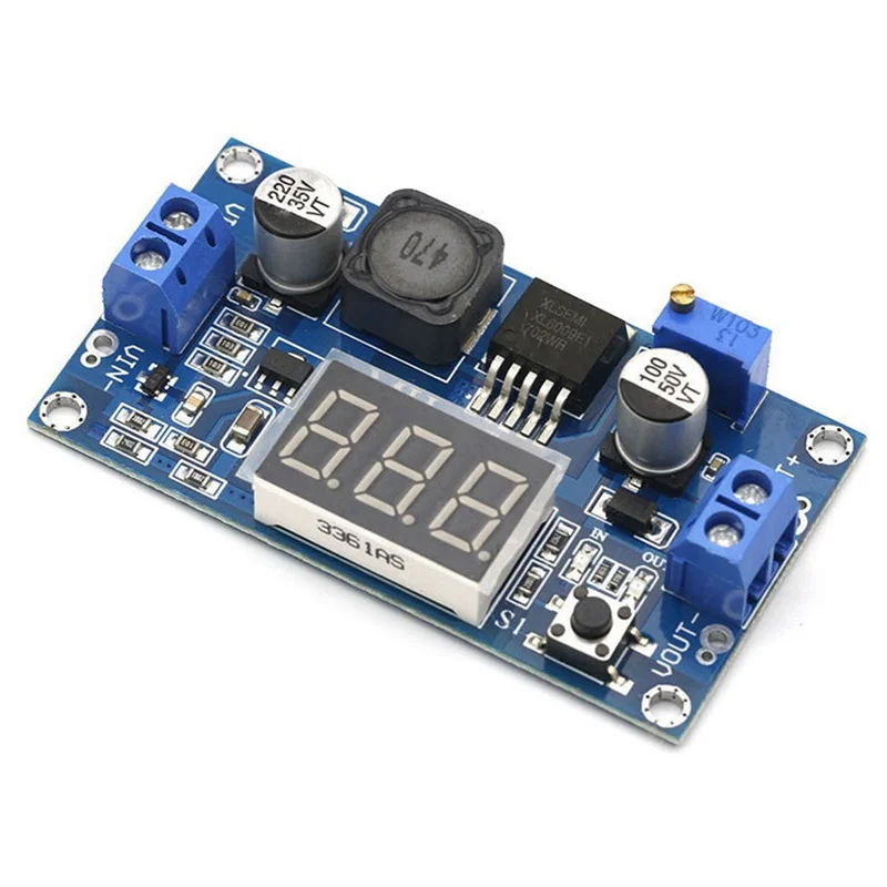 A64K 2 pezzi XL6009 Modulo booster DC-DC Modulo convertitore boost step-up regolabile DC-DC 4,5 V-32 V a 5 V-35 V 4A Modulo step-up