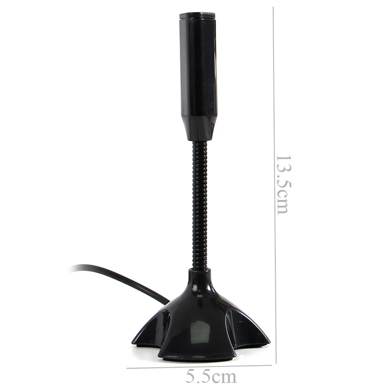 Micrófono USB para portátiles y ordenadores, micrófono ajustable para estudio, canto, juegos, Streaming, micrófono con soporte de escritorio