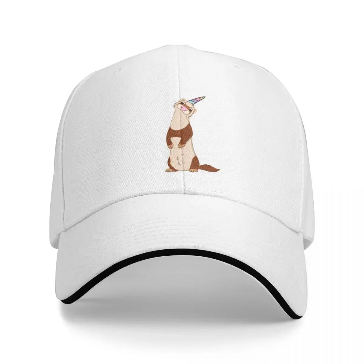 

Funny Ferret Unicorn Ferricorn for Ferrets Owner and Ferrets Lovers or Ferrets Fans Cap Baseball Cap Rugby Man hat Women's